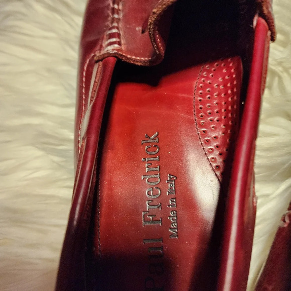 Paul Frederick Tassel Italian driving mocs M8/ W10 - Picture 8 of 11